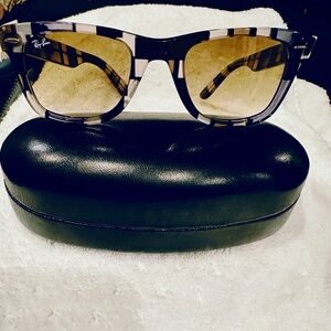 NWT Vintage Ray-Ban Sunglasses.  Grey, Brown and Tan